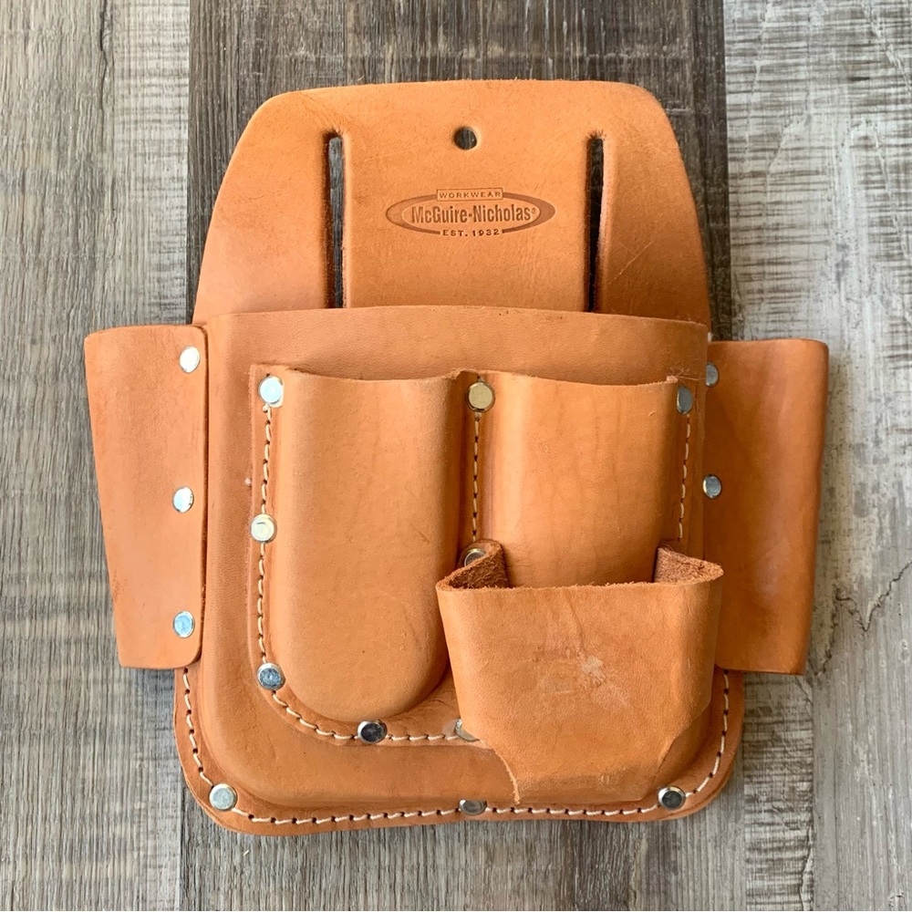 VTG Mcguire Nicholas Leather Tool Pouch